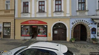 Apartments for rent in Jindřichův Hradec - Photo from Google Street View