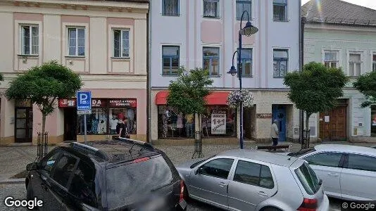 Apartments for rent in Jindřichův Hradec - Photo from Google Street View