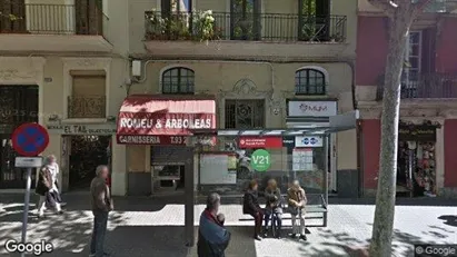 Apartments for rent in Barcelona Eixample - Photo from Google Street View