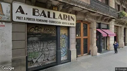 Apartments for rent in Barcelona Eixample - Photo from Google Street View