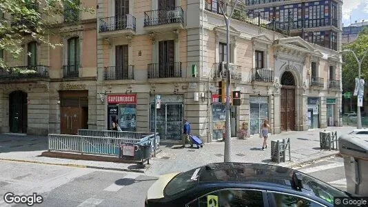 Apartments for rent in Barcelona Eixample - Photo from Google Street View