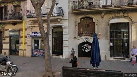 Apartments for rent in Barcelona Gràcia - Photo from Google Street View