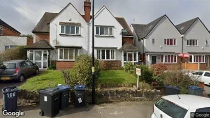 Rooms for rent in Birmingham - West Midlands - Photo from Google Street View