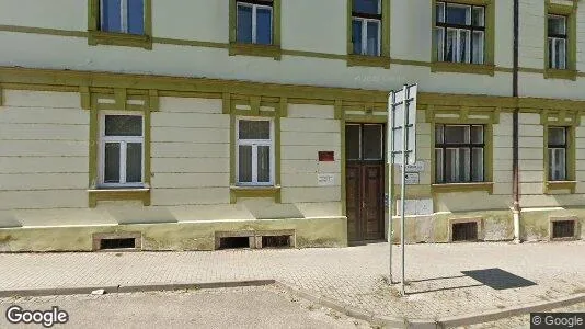 Apartments for rent in Písek - Photo from Google Street View