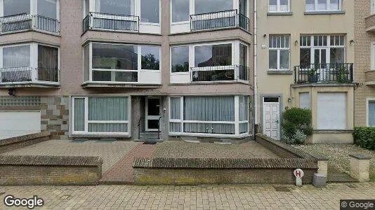 Apartments for rent in Koksijde - Photo from Google Street View
