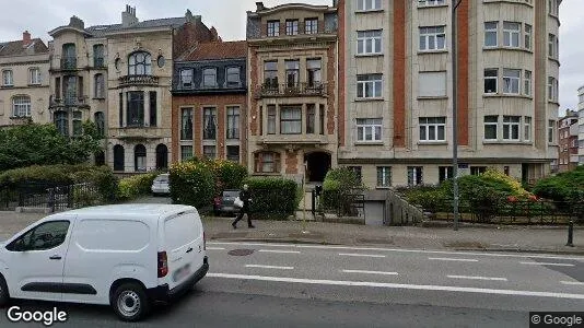 Rooms for rent in Brussels Etterbeek - Photo from Google Street View