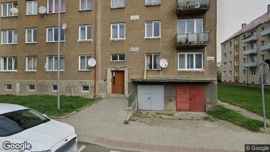 Apartments for rent in Chomutov - Photo from Google Street View