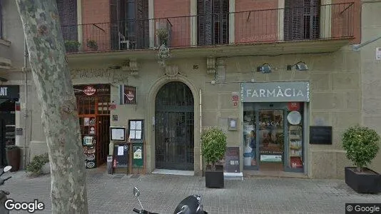 Apartments for rent in Barcelona Eixample - Photo from Google Street View