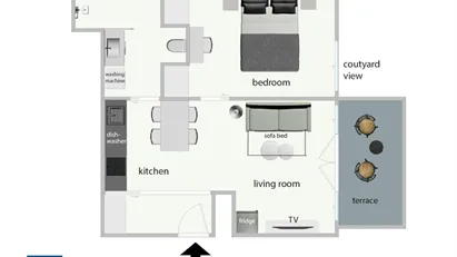 Apartment for rent in Praha 6, Prague
