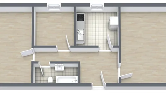 Rooms in Berlin Friedrichshain-Kreuzberg - photo 3