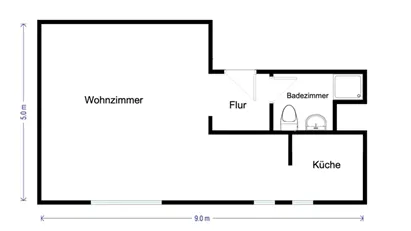 Apartment for rent in Cologne Innenstadt, Cologne (region)