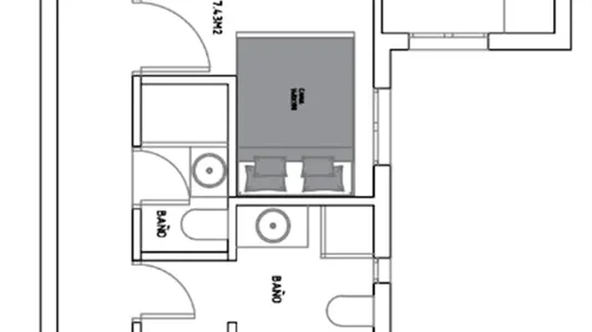 Rooms in Madrid Moncloa-Aravaca - photo 1