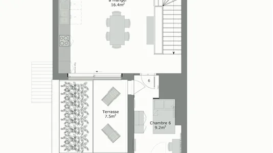 Rooms in Brussels Schaarbeek - photo 8