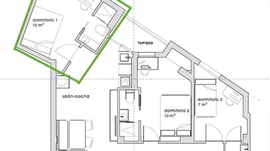 Rooms in Oviedo - photo 1