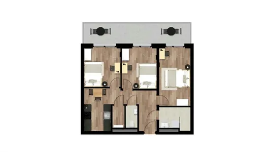 Rooms in Graz - photo 9