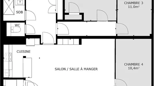 Rooms in Lyon - photo 9