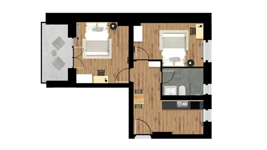 Rooms in Berlin Mitte - photo 4