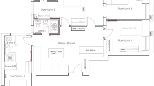 Rooms in Madrid Arganzuela - photo 10