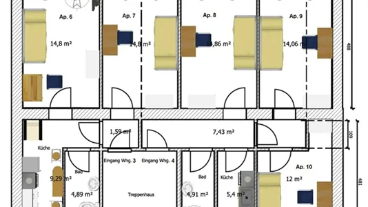 Rooms in Dusseldorf - photo 4