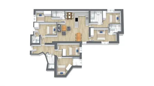 Rooms in Paris 20ème arrondissement - photo 8