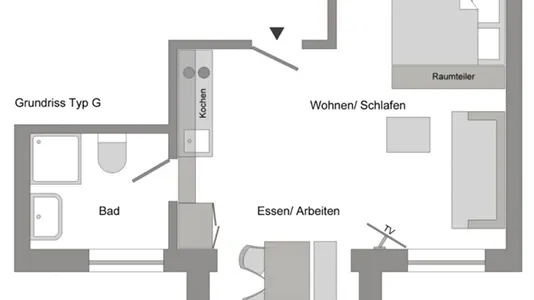 Apartments in Cologne Innenstadt - photo 6