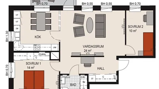 Apartments in Västerås - photo 12