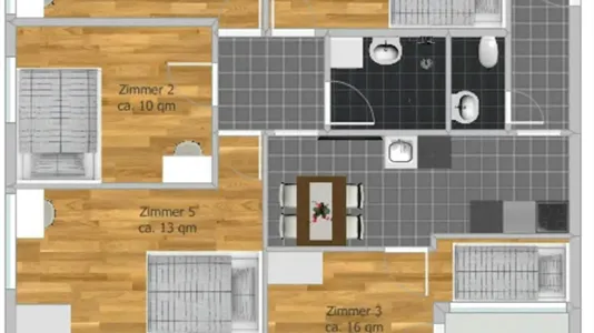 Rooms in Stuttgart Möhringen - photo 7