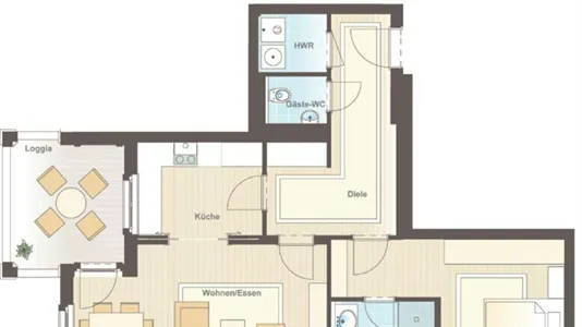 Apartments in Location is not specified - photo 9