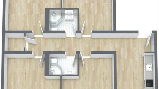 Rooms in Hamburg Harburg - photo 9