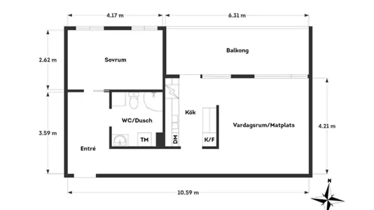 Apartments in Lundby - photo 11