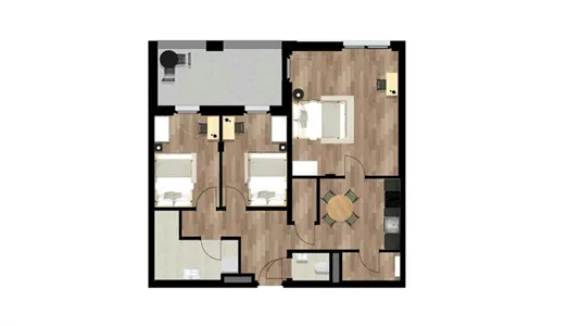 Rooms in Graz - photo 9