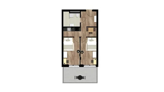 Rooms in Graz - photo 8