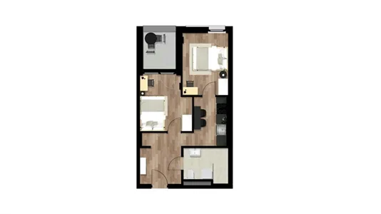 Rooms in Graz - photo 8