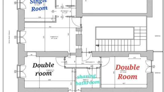 Rooms in Turin - photo 1