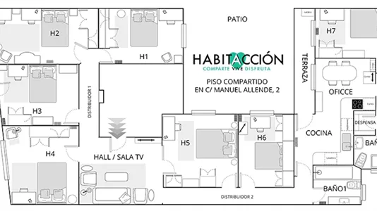 Rooms in Bilbao - photo 4