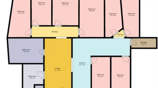 Rooms in Budapest Józsefváros - photo 7