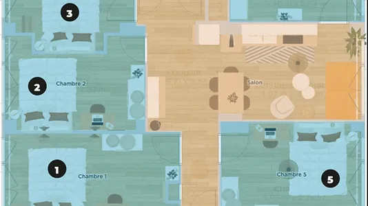 Rooms in Lyon - photo 8