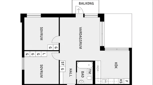 Apartments in Botkyrka - photo 1