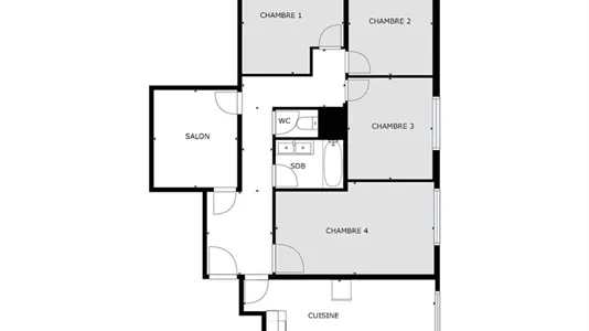 Rooms in Lyon - photo 5