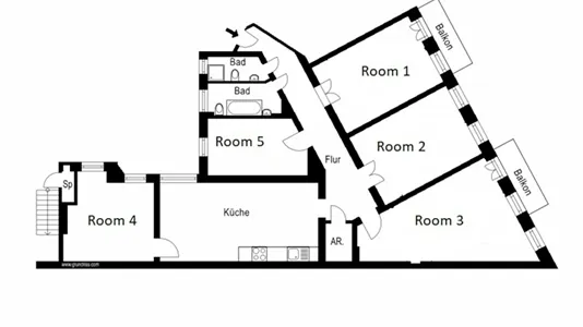 Rooms in Berlin Mitte - photo 1