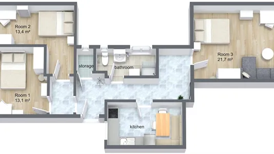 Rooms in Vienna Brigittenau - photo 10