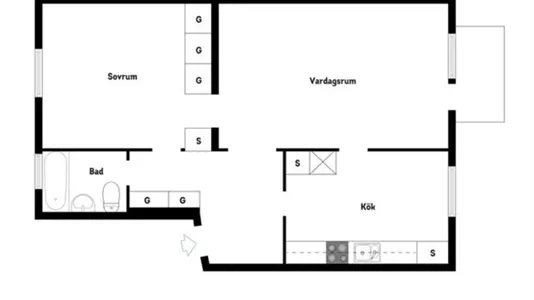 Apartments in Lidingö - photo 1