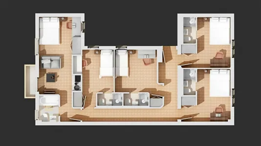 Rooms in Madrid Tetuán - photo 6