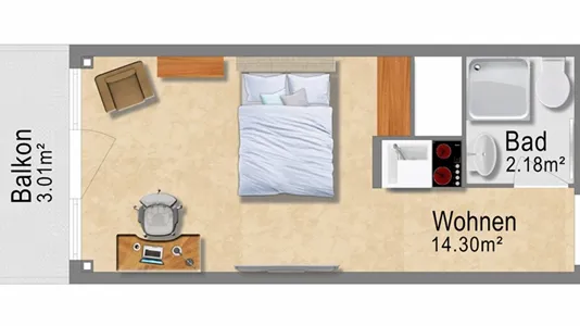 Apartments in Mainz - photo 6