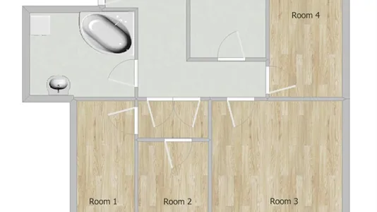 Rooms in Vienna Leopoldstadt - photo 3