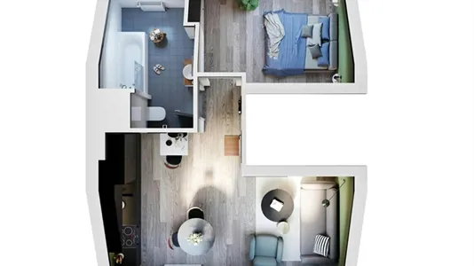 Apartments in Brussels Elsene - photo 1