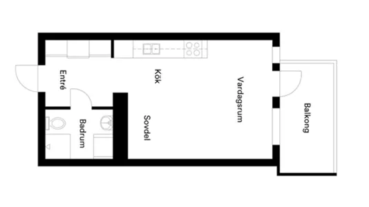 Apartments in Södermalm - photo 1