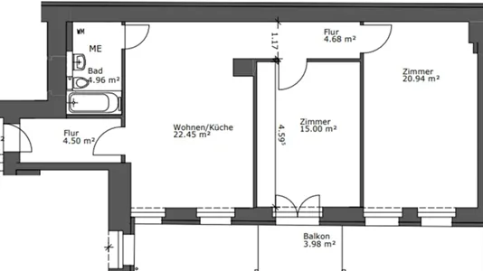 Apartments in Berlin Friedrichshain-Kreuzberg - photo 1