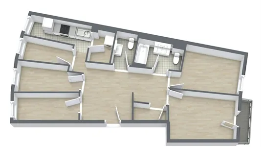 Rooms in Berlin Mitte - photo 7