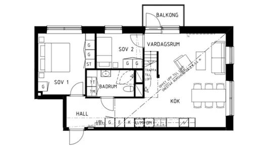 Apartments in Södermalm - photo 2
